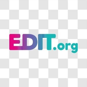 logo EDIT.org transparent background square